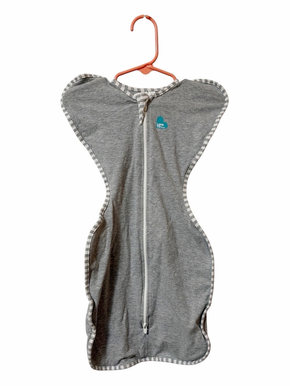 Love to DreamGrey Baby Swaddle Up Sleep Sack with Front Zip Small 8-13 Pounds